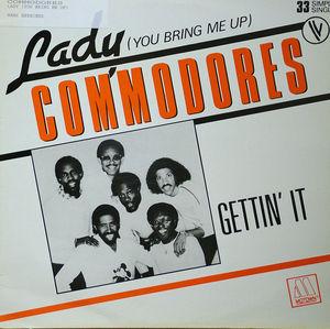 Single Cover Commodores - Lady (you Bring Me Up)