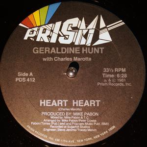 Single Cover Geraldine - Heart Heart Hunt