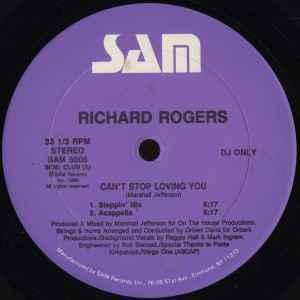 Single Cover Richard - Can't Stop Loving You Rogers