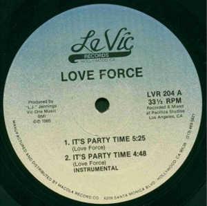 Single Cover Love Force - It's Party Time