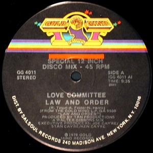 Single Cover Love Committee - Law And Order
