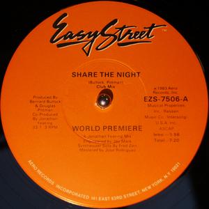 Single Cover World Premiere - Share The Night