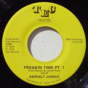 Single Cover Asphalt Jungle - Freakin' Time Pt. 1