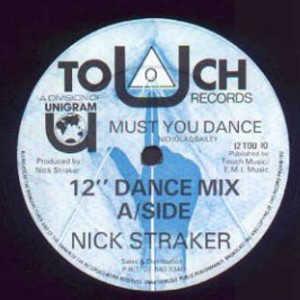 Single Cover Nick - Must You Dance Straker