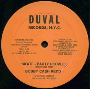 Single Cover Bobby Cash Redd - Skate - Party People