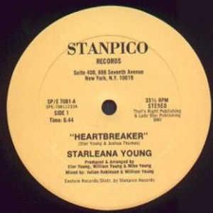 Single Cover Starleana - Heartbreaker Young