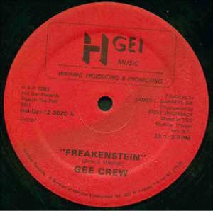 Single Cover Gee Crew - Freakenstein