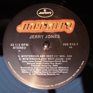 Single Cover Jerry - Mysterious And Sexy Jones