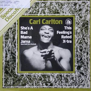 Single Cover Carl - She's A Bad Mama Jama Carlton