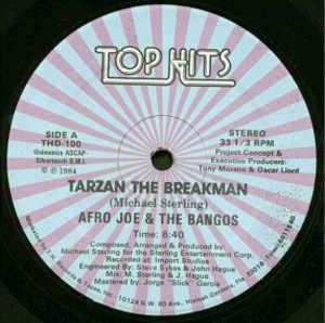 Single Cover Afro Joe And The Bangos - Tarzan The Breakman