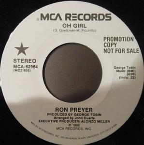 Single Cover Ron - Oh Girl Preyer