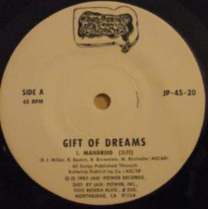 Single Cover Gift Of Dreams - Mandroid