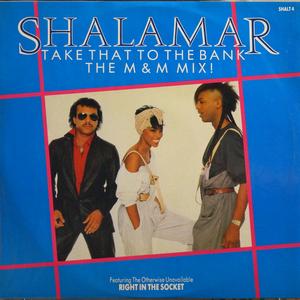 Single Cover Shalamar - Take That To The Bank M&m Mix