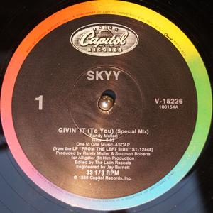 Single Cover Skyy - Givin' It To You