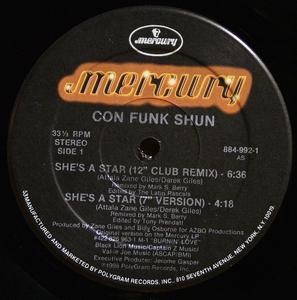 Single Cover Con Funk Shun - She's A Star