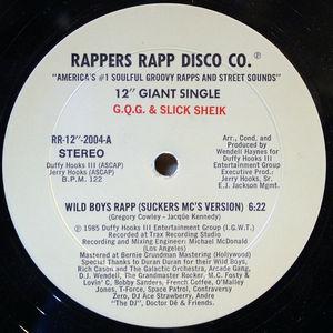 Single Cover G.q.g. And Slick Sheik - Wild Boys Rapp