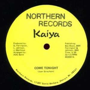 Single Cover Kaiya - Come Tonight