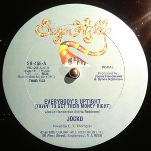 Single Cover Jocko - Everybody's Uptight (tryin' To Get Their Money Right)