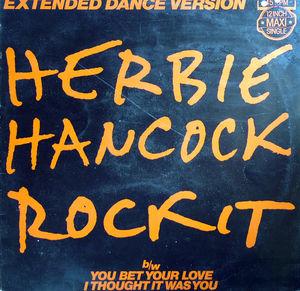 Single Cover Herbie - Rockit Hancock