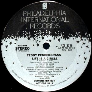 Single Cover Teddy - Life Is A Circle Pendergrass