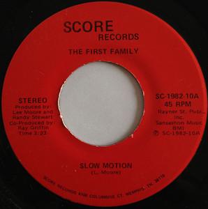 Single Cover The - Slow Motion First Family
