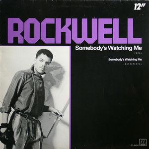 Single Cover Rockwell - Somebody's Watching Me