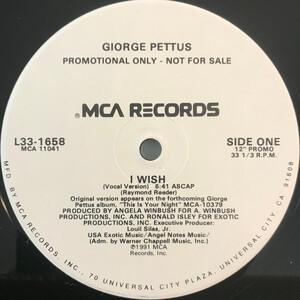 Single Cover Giorge - I Wish (vocal Version) Pettus