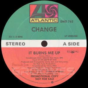 Single Cover Change - It Burns Me Up