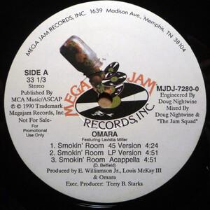 Single Cover Omara - Smokin' Room (45 Version)