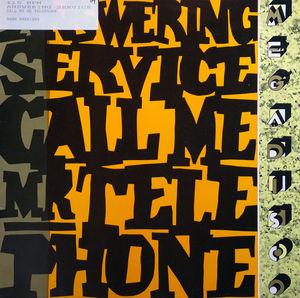 Single Cover Answering Service - Call Me Mr. Telephone