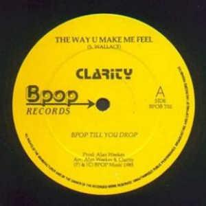 Single Cover Clarity - The Way U Make Me Feel