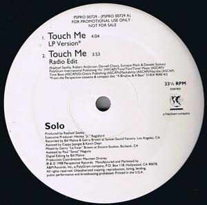 Single Cover Solo - Touch Me (lp Version)