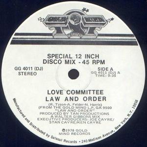 Single Cover Love Committee - Law And Order