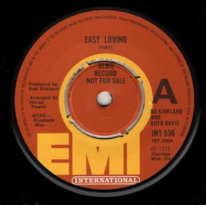 Single Cover Bo Kirkland - Easy Loving