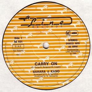 Single Cover Sahara - Carry On