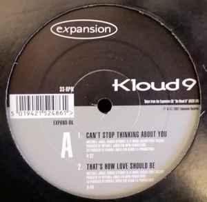 Single Cover Kloud 9 - Can't Stop Thinking About You