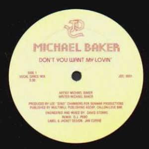 Single Cover Michael - Don't You Want My Lovin' Baker