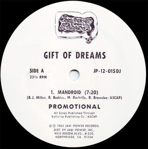 Single Cover Gift Of Dreams - Mandroid