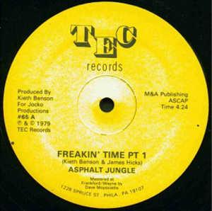 Single Cover Asphalt Jungle - Freakin' Time