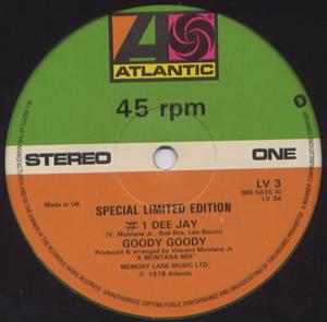 Single Cover Goody Goody - #1 Dee Jay