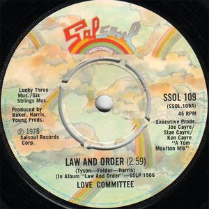 Single Cover Love Committee - Law And Order