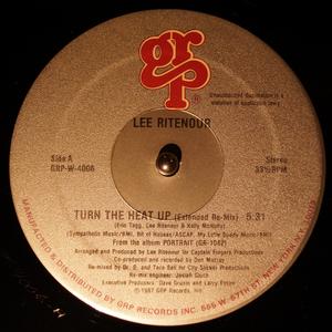 Single Cover Lee - Turn The Heat Up Ritenour