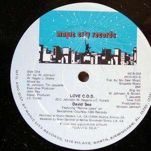Single Cover David - Love C.o.d. Sea
