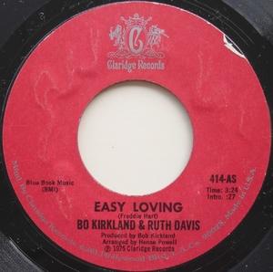 Single Cover Bo Kirkland - Easy Loving