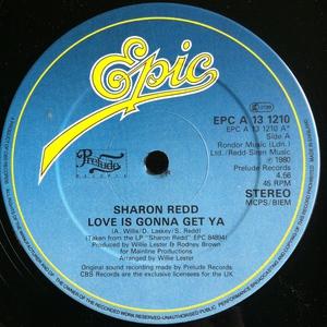 Single Cover Sharon - Love Is Gonna Get Ya Redd