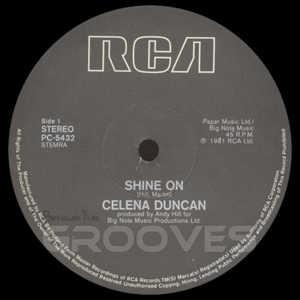 Single Cover Celena - Shine On Duncan