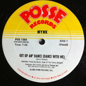 Single Cover Mynk - Get Up And Dance (dance With Me)