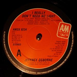 Single Cover Jeffrey - I Really Don't Need No Light Osborne