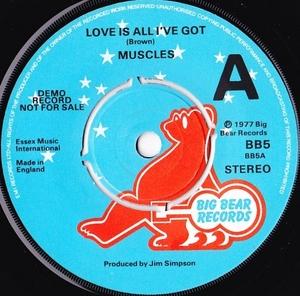 Single Cover Muscles - Love Is All I've Got