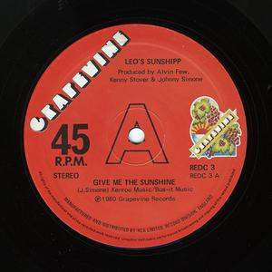 Single Cover Leo's - Give Me The Sunshine Sunshipp